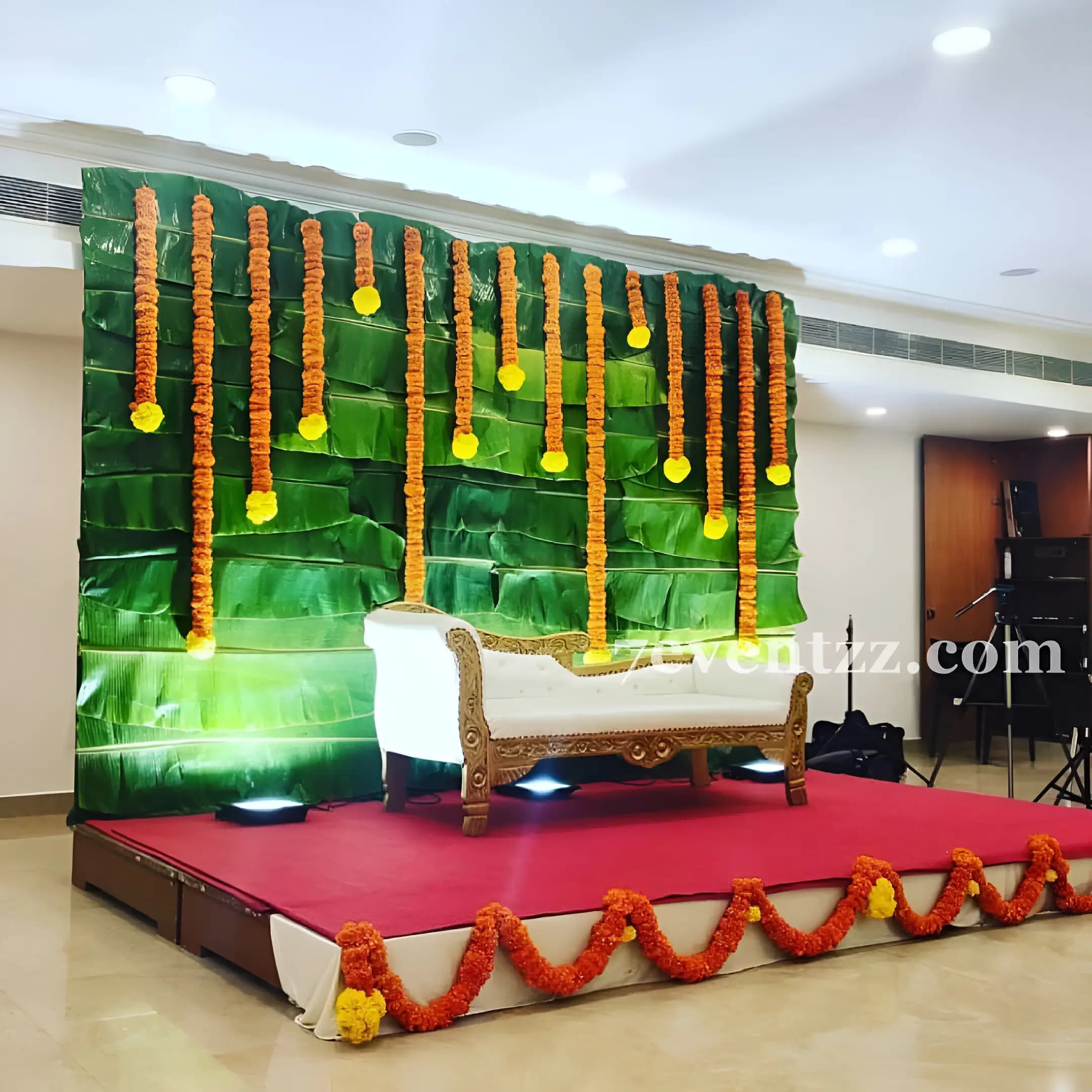Traditional Seemantham Decor