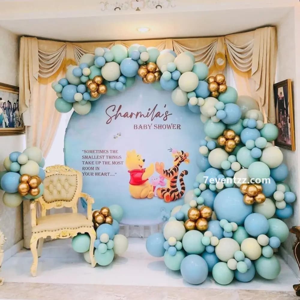 Winne The Pooh Theme Baby Shower