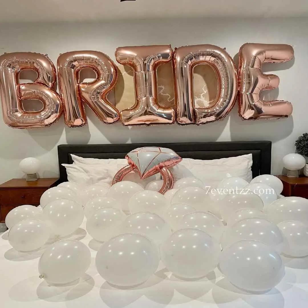 Bachelorette Room Setup