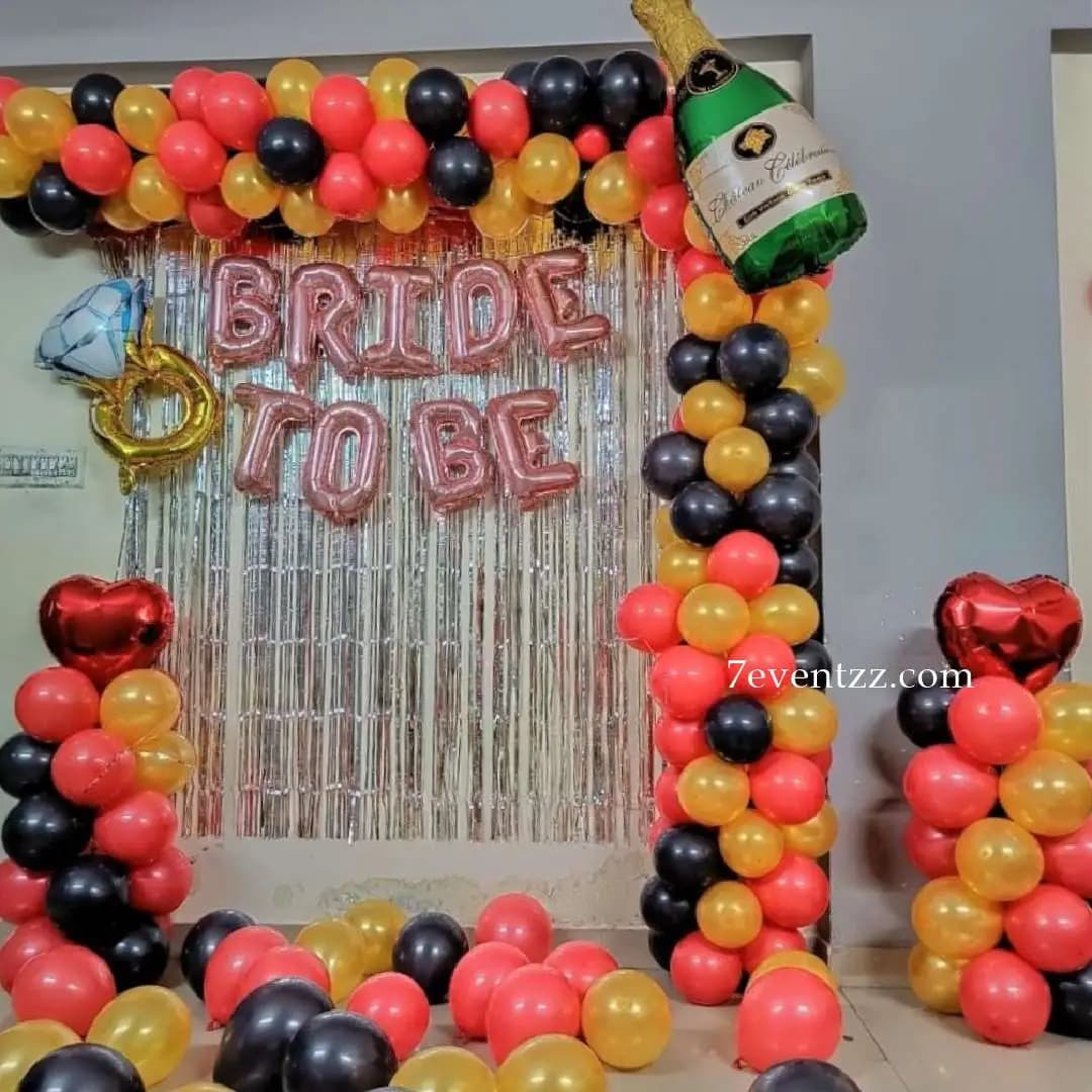 Colorful Bachelorette Decoration