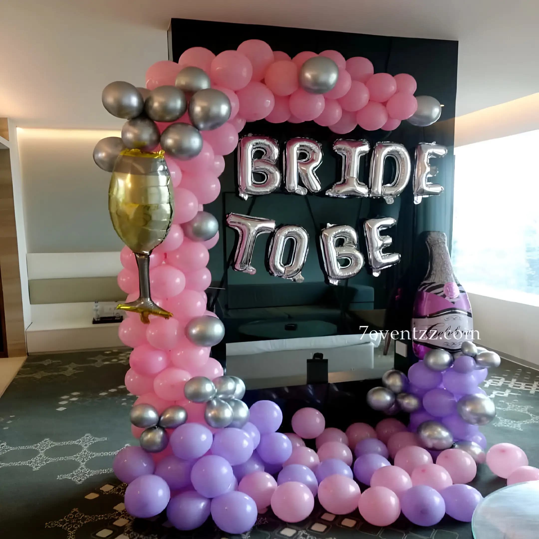 Pastel Bride To Be Decoration