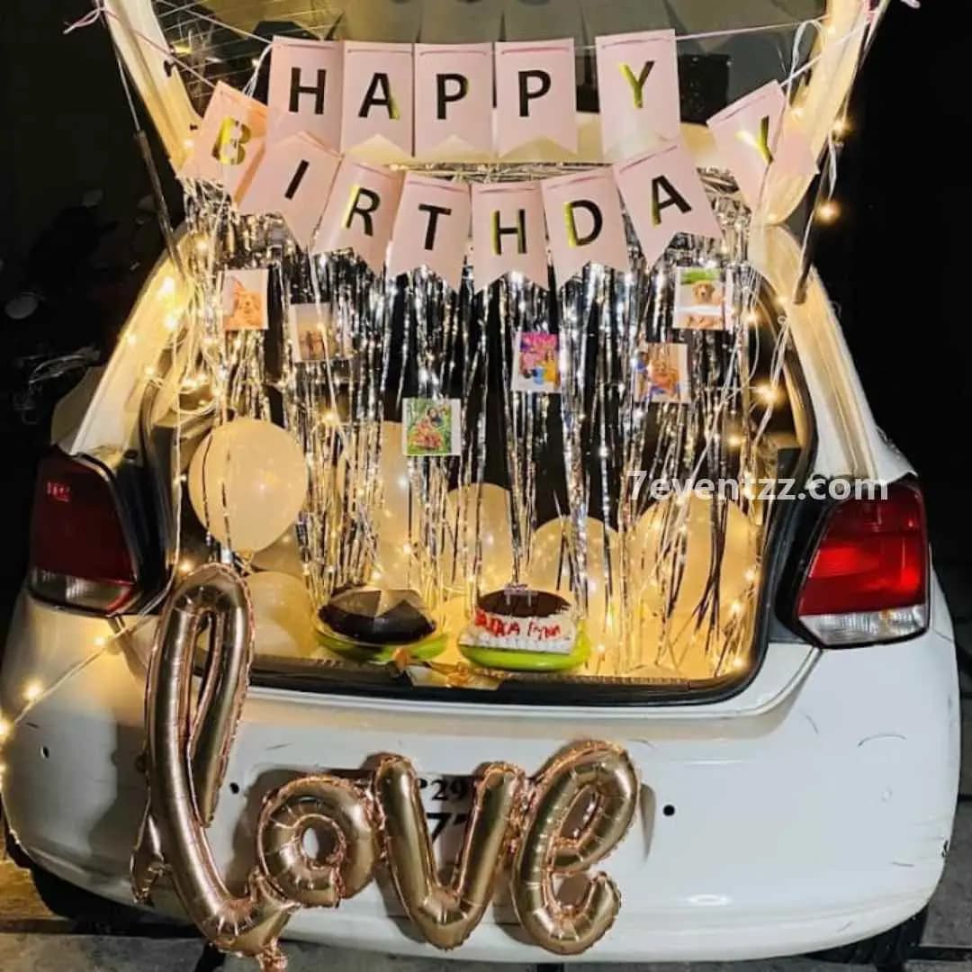 Birthday Decoration For Car Boot