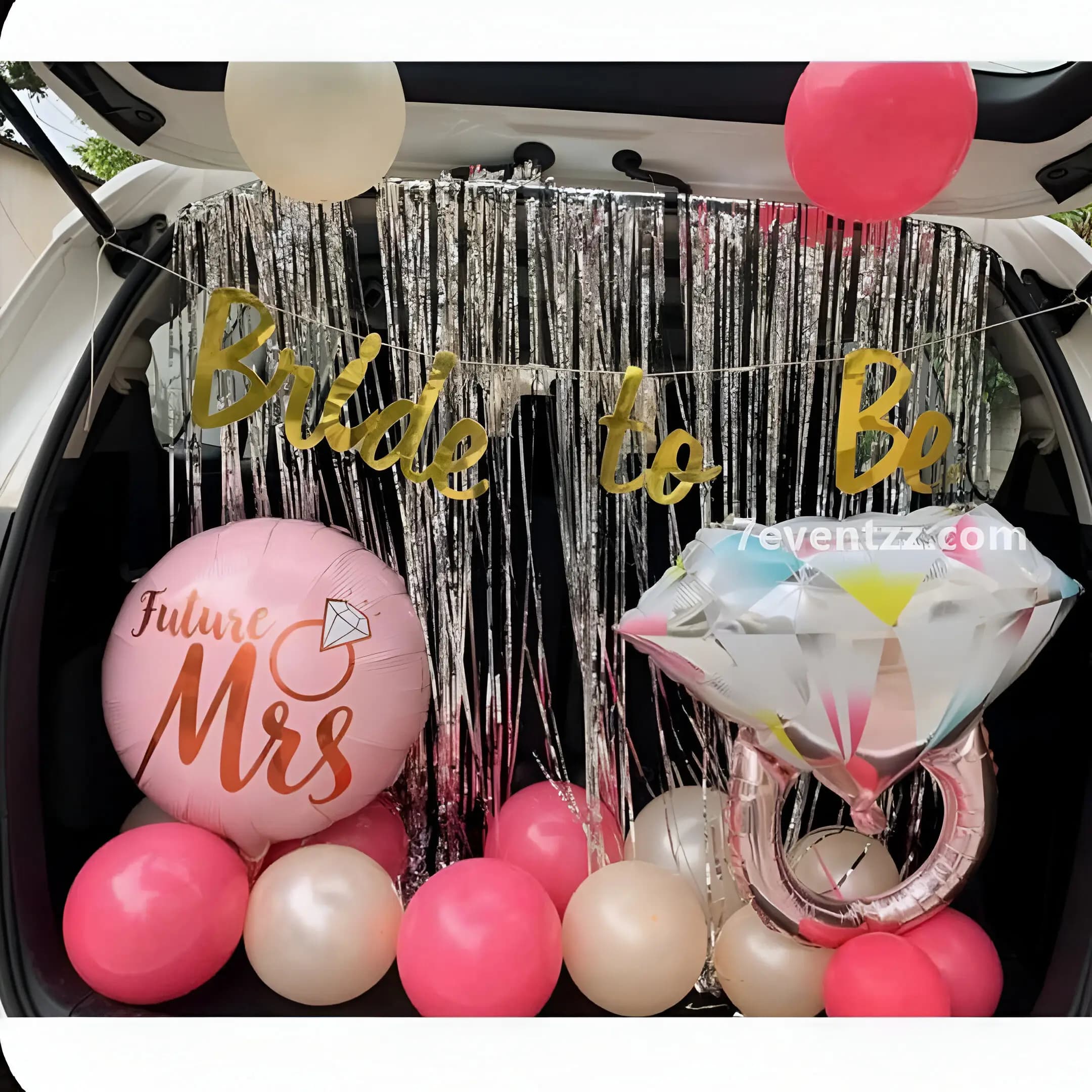 Bride To Be Car Decor