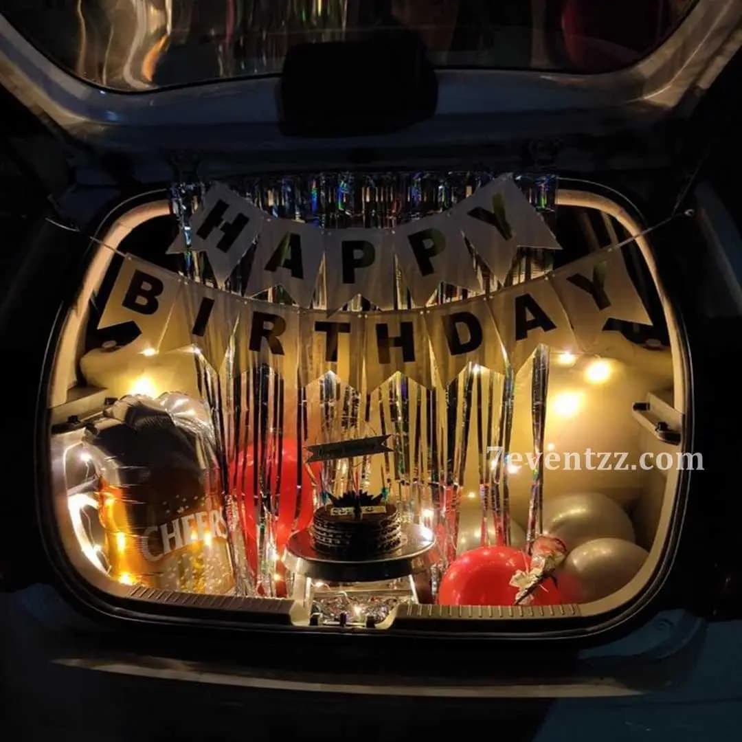 Elegant Car Boot Decor