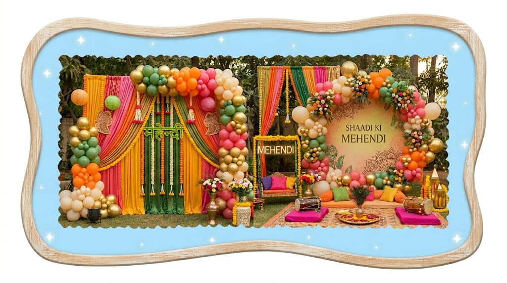Mehndi Decor