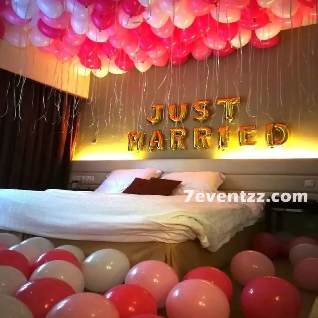 Simple Wedding Room Decoration
