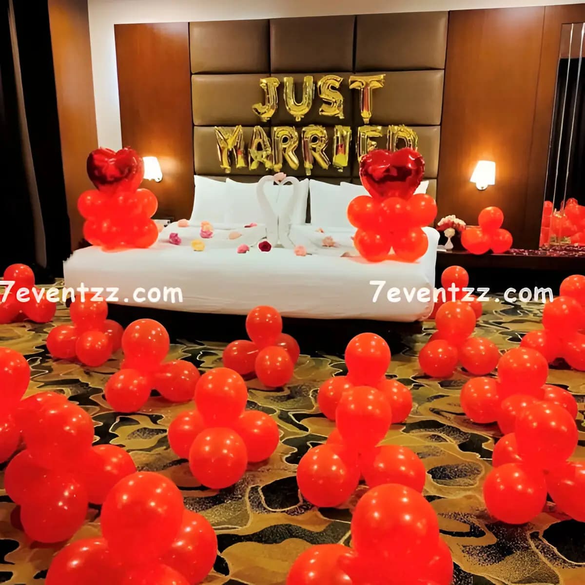 Wedding Bed Decoration