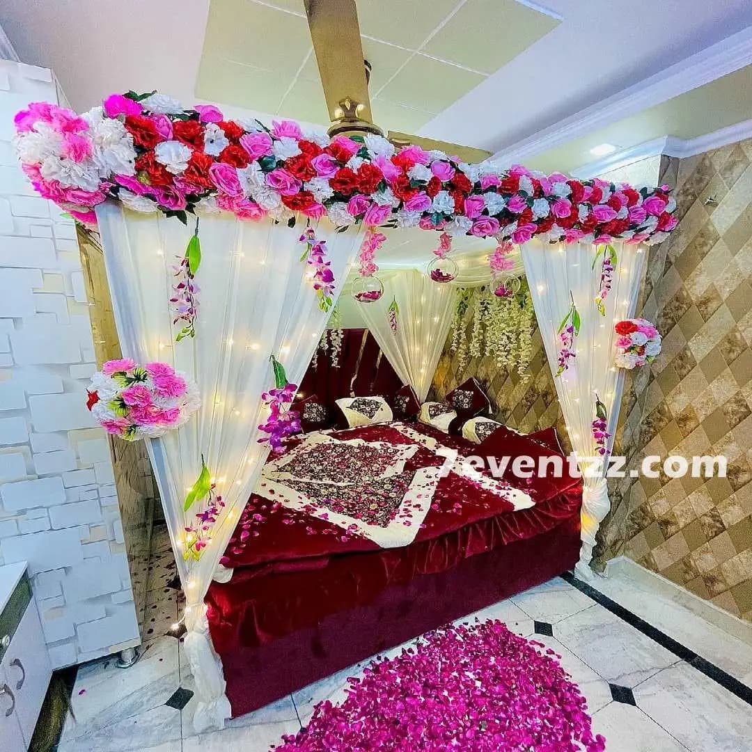 Wedding Bed Room Decoration