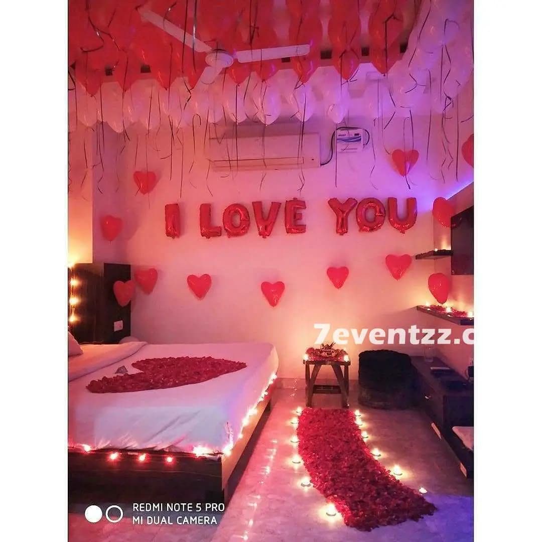 Wedding Night Room Decoration