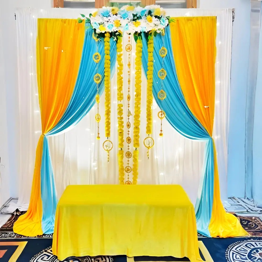 TRENDING Simple Haldi Decoration For Home