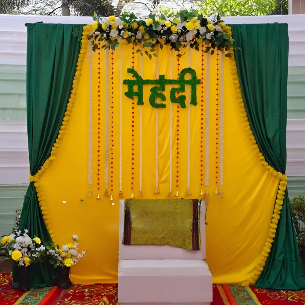 TRENDING Simple Mehndi Decoration