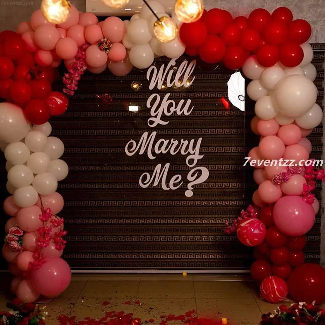 Marry Me Wall Arch