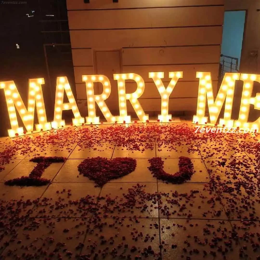 Outdoor Proposal Setup