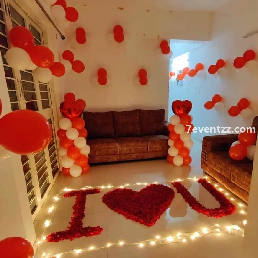 Romantic Balloon Decoration