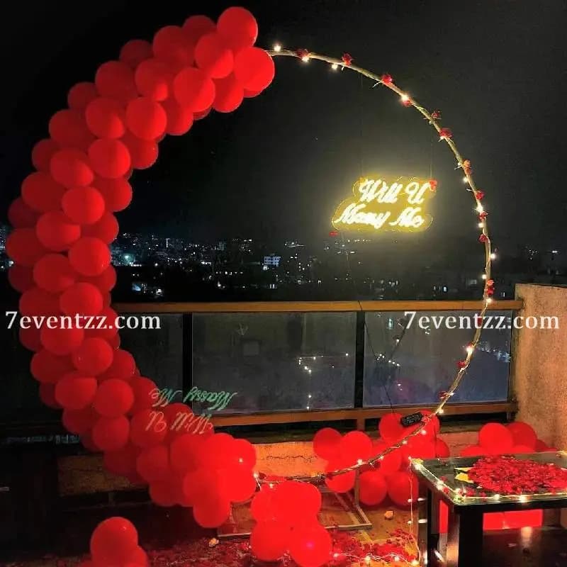 Will You Marry Me Decoration