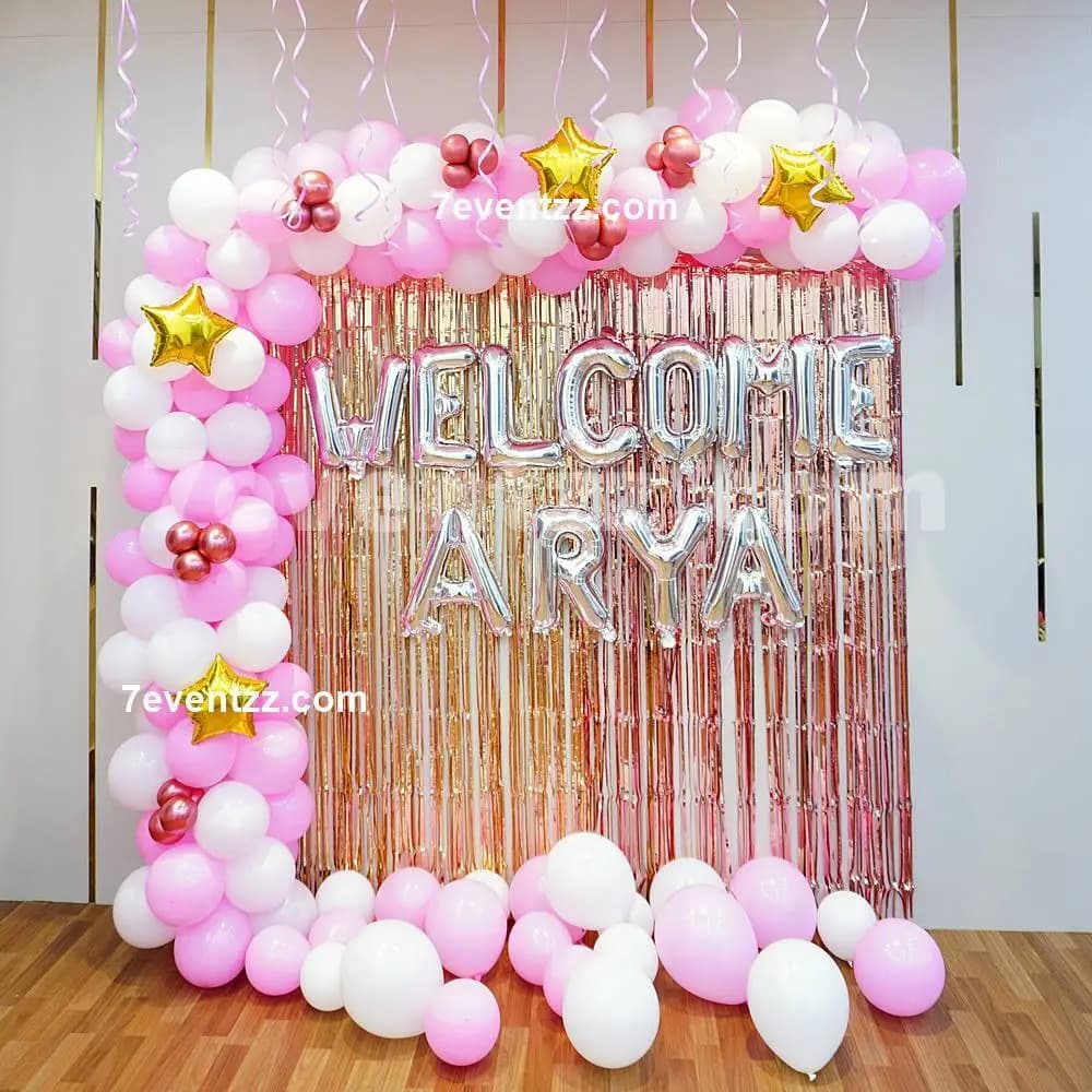 Baby Homecoming Backdrop