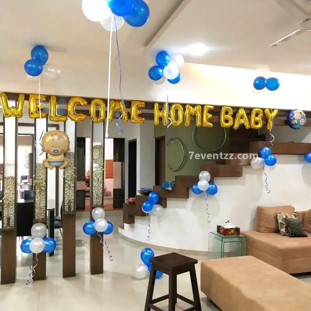 Welcome Baby Hall Decoration