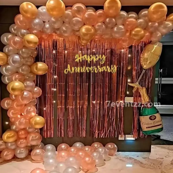 Anniversary Balloon Arch Decoration