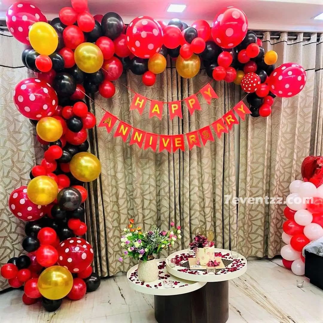 Anniversary Balloon Arch