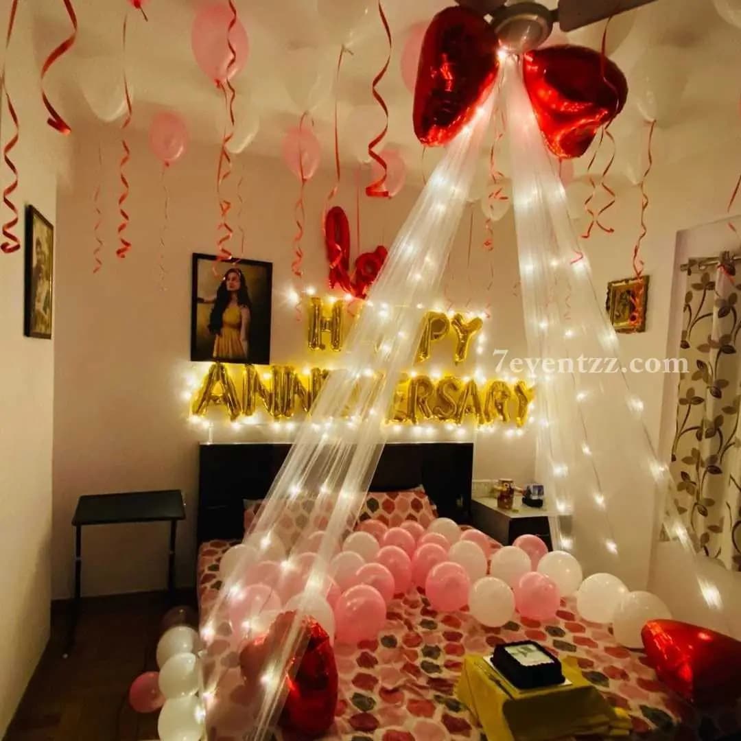 Anniversary Cabana Decor