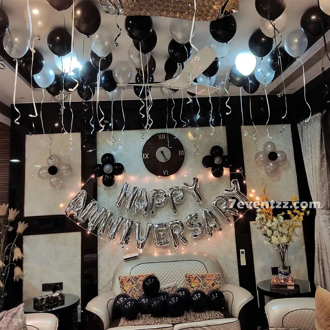 Budget Anniversary Decoration