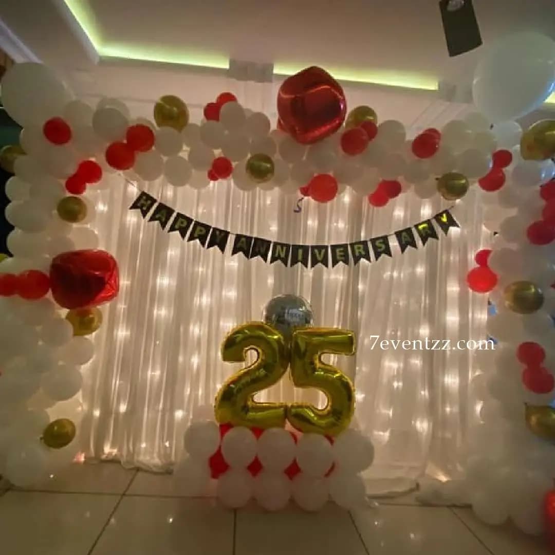 Homemade Backdrop Decoration