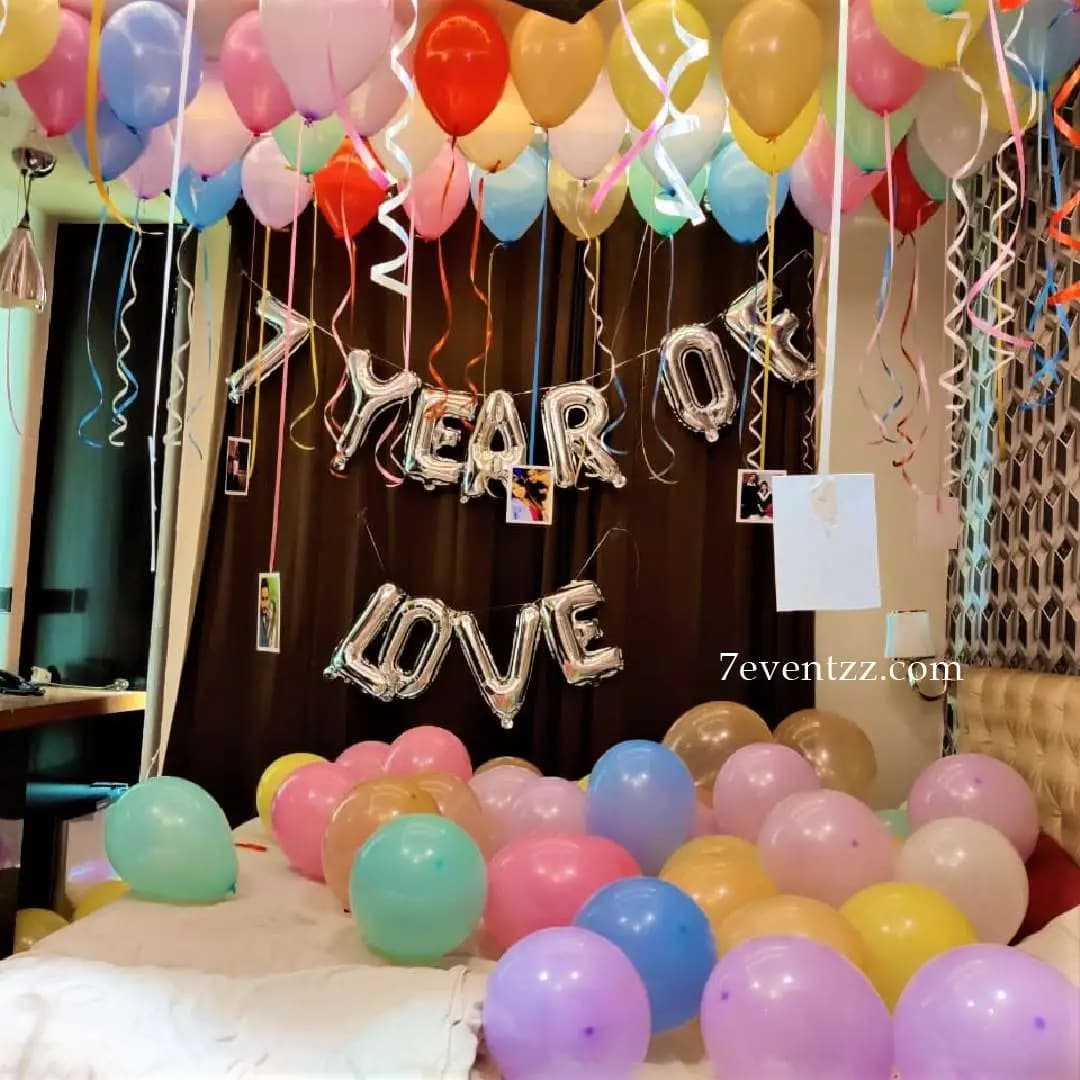 Pastel Balloon Decoration
