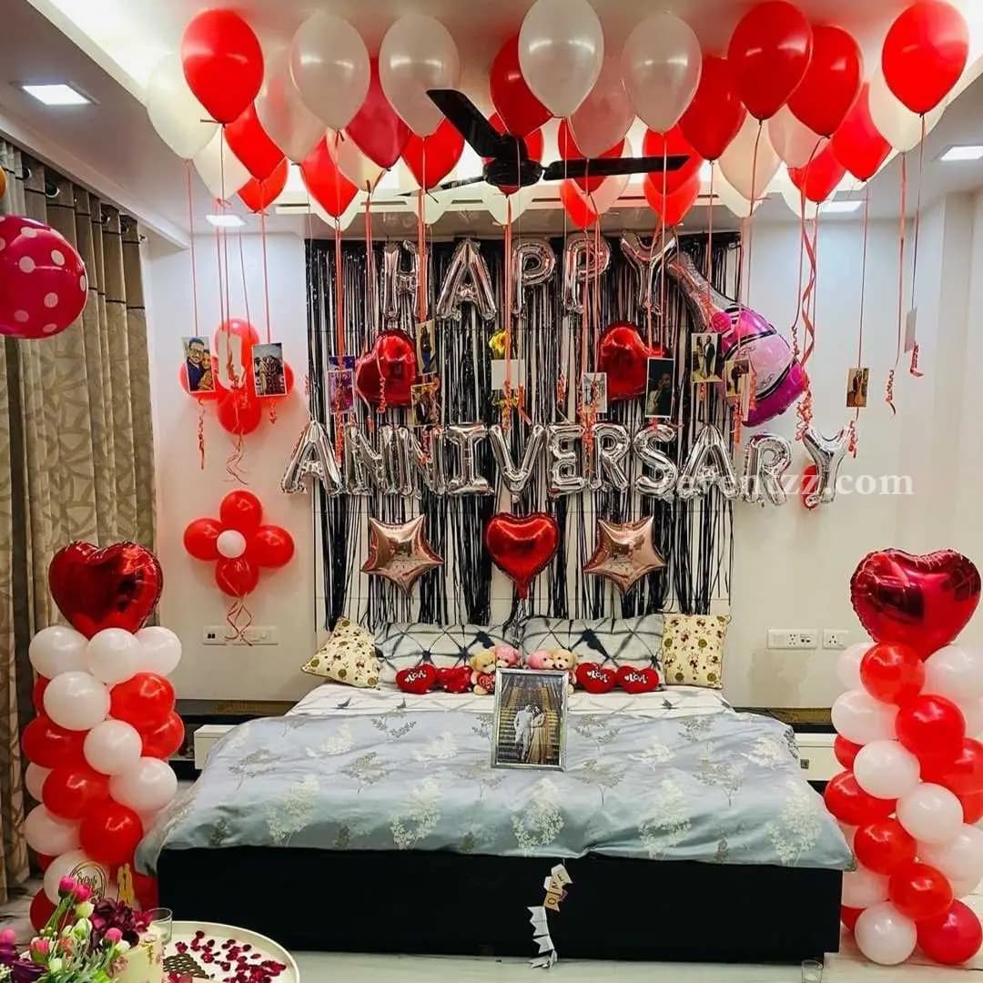 Romantic Anniversary Decor