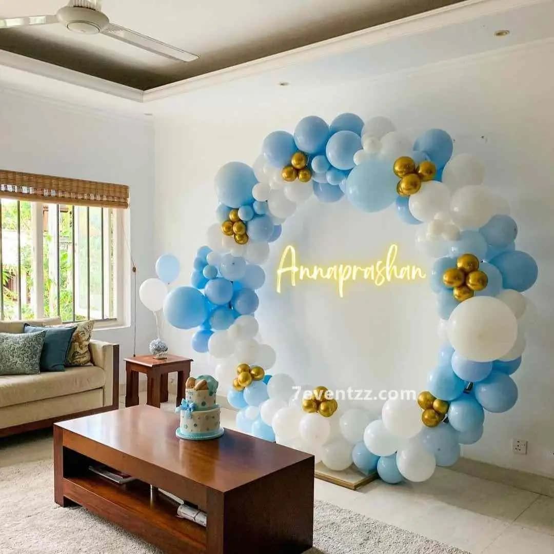 Annaprashan Neon Light Decoration