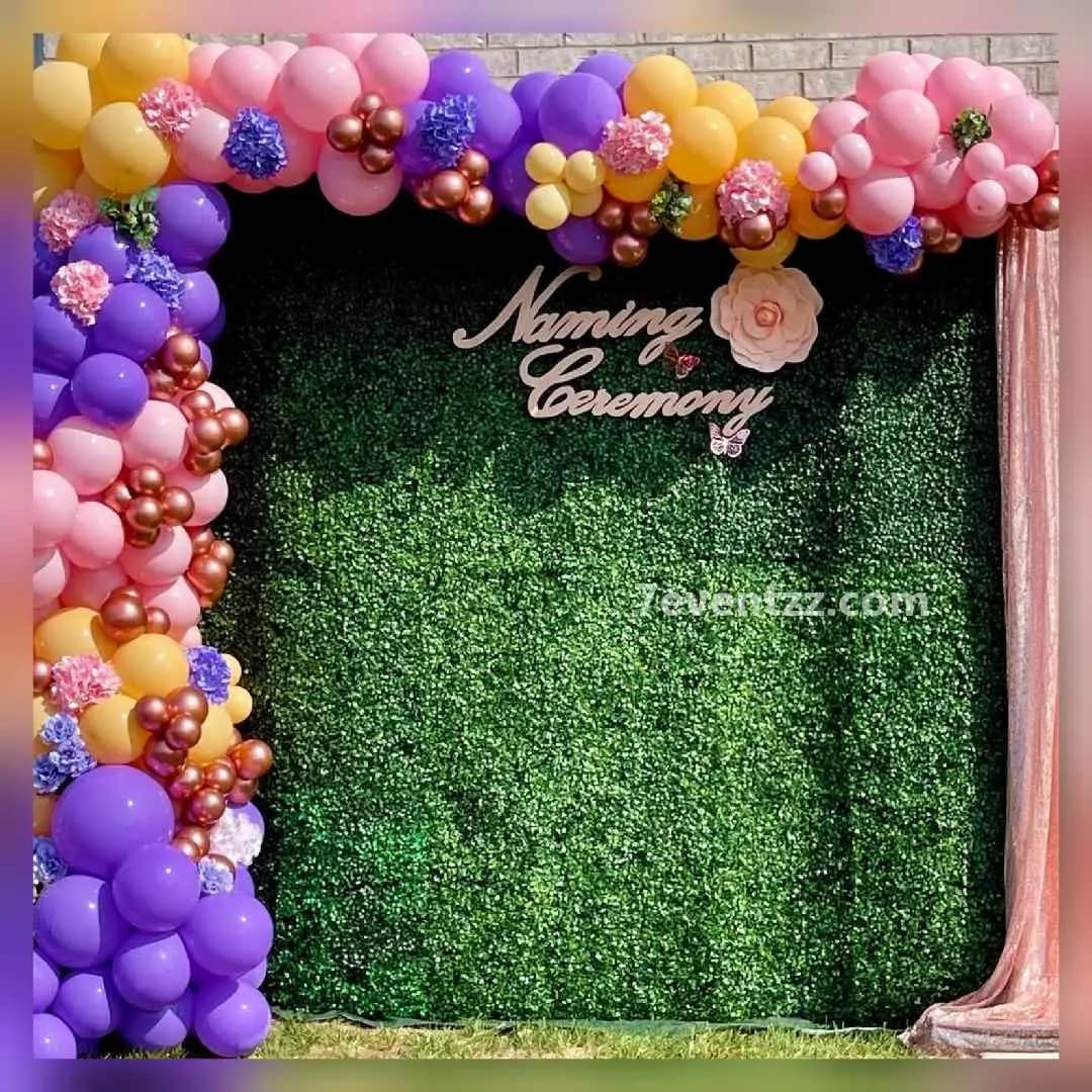 Baby Girl Naming Decoration