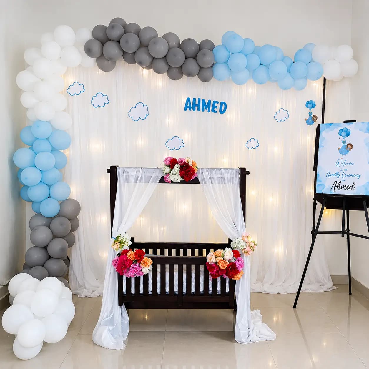 Cradle Ceremony Home Decoration