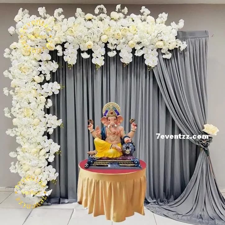 Ganpati Background Decoration