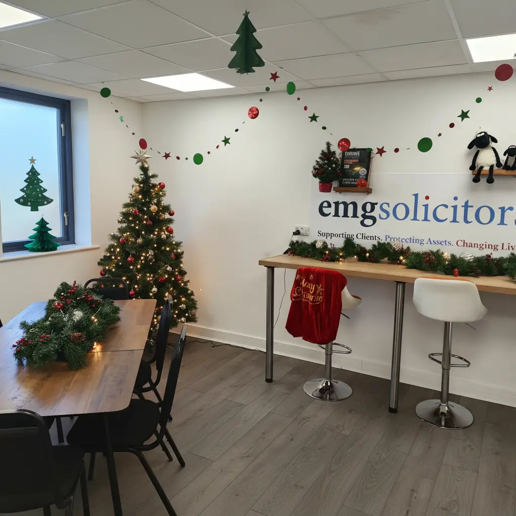 NEWLY ADDED Office Cabin Christmas Celebration Decor