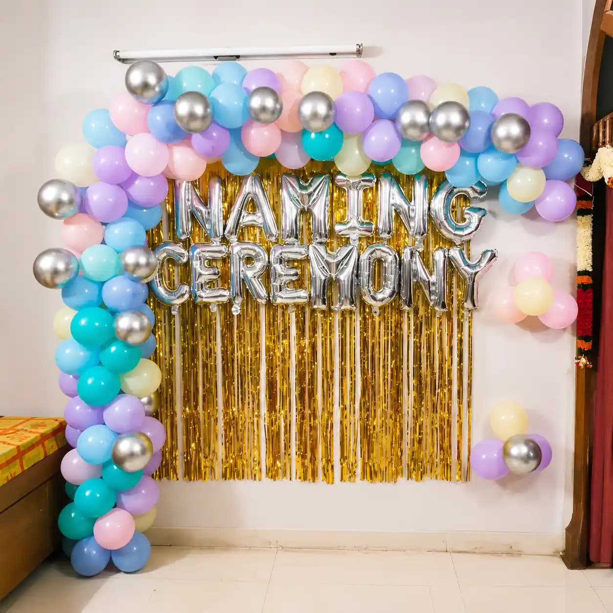 Pastel Naming Arch Decoration