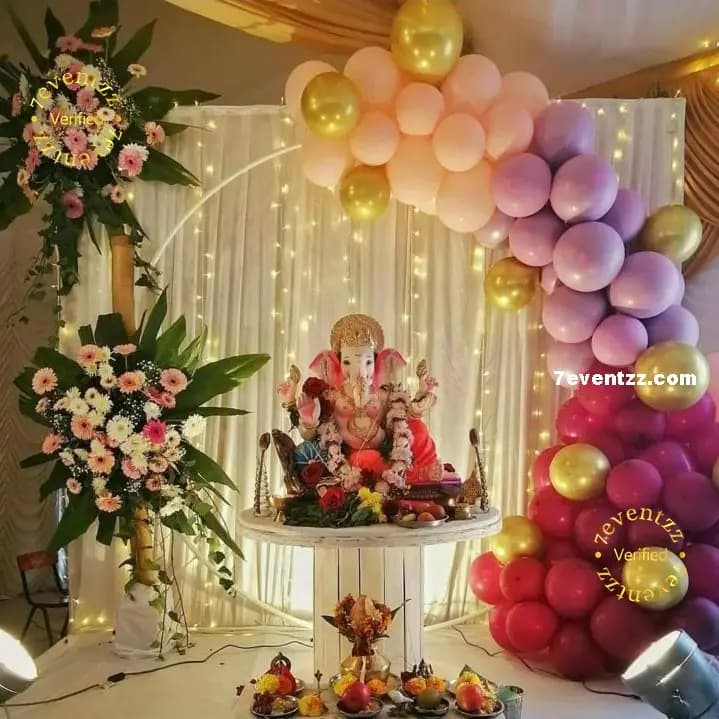 Ring Decoration For Ganesh Chaturthi