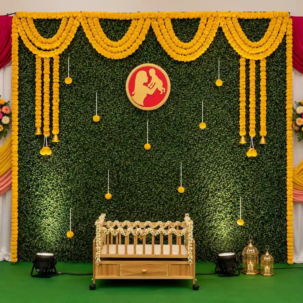 Traditional Cradle Ceremony Decoration
