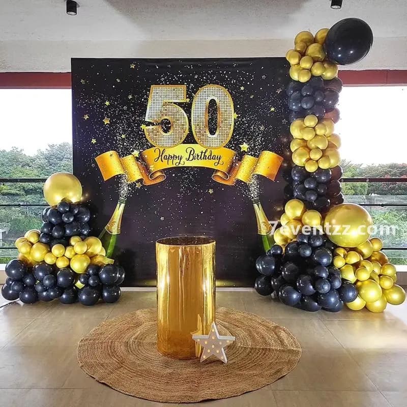 50th Birthday Premium Setup