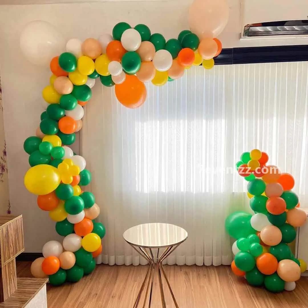 Balloon Decoration on Wall