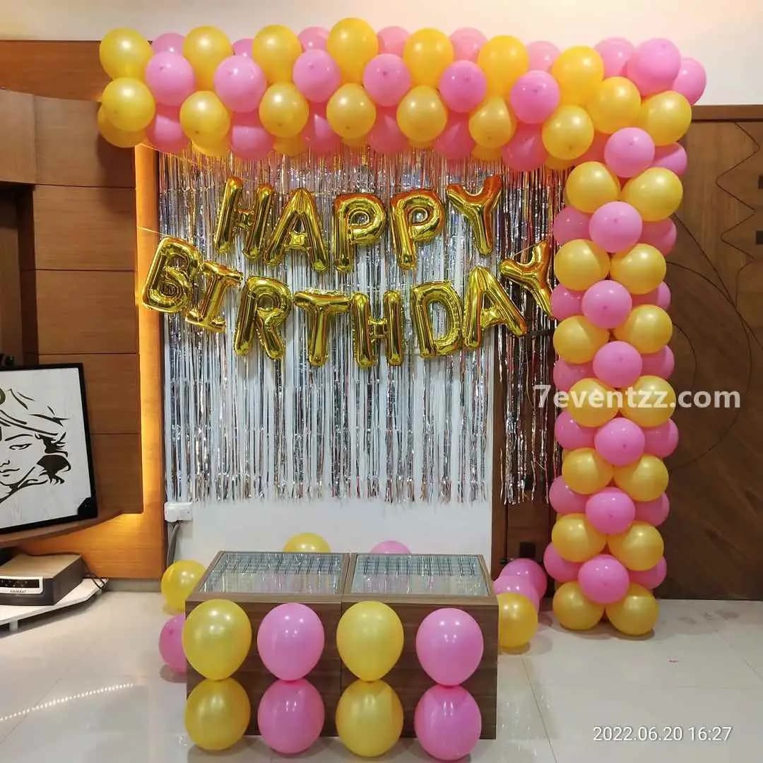 Birthday Balloon Arch