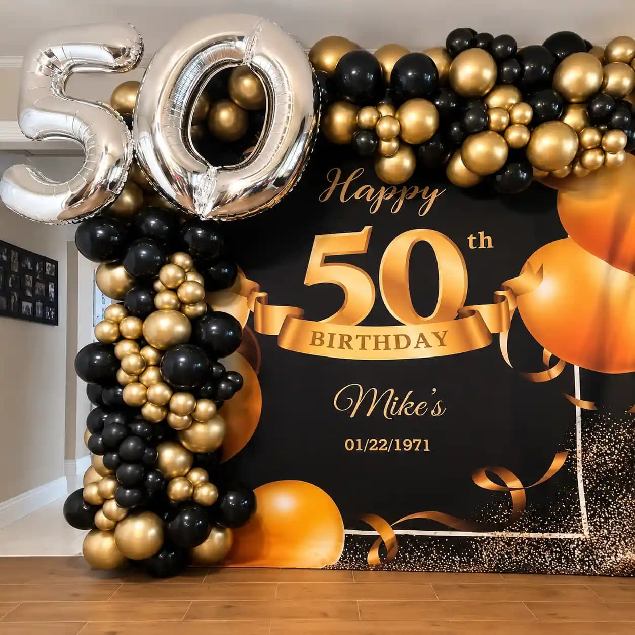 Customised 50th Birthday Theme