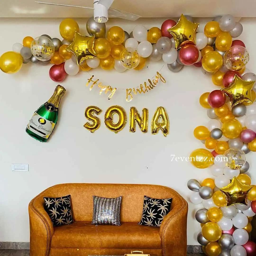 Dazzling Balloon Arch