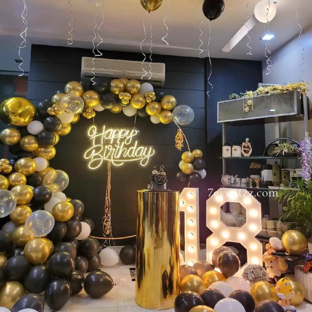 Golden Chrome Decoration