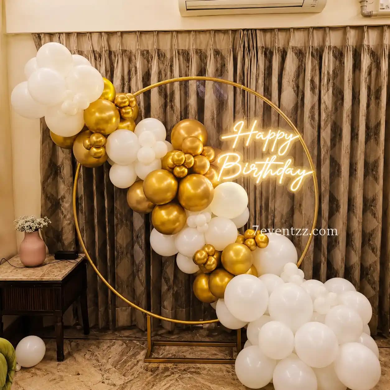 Happy Birthday Ring Decoration
