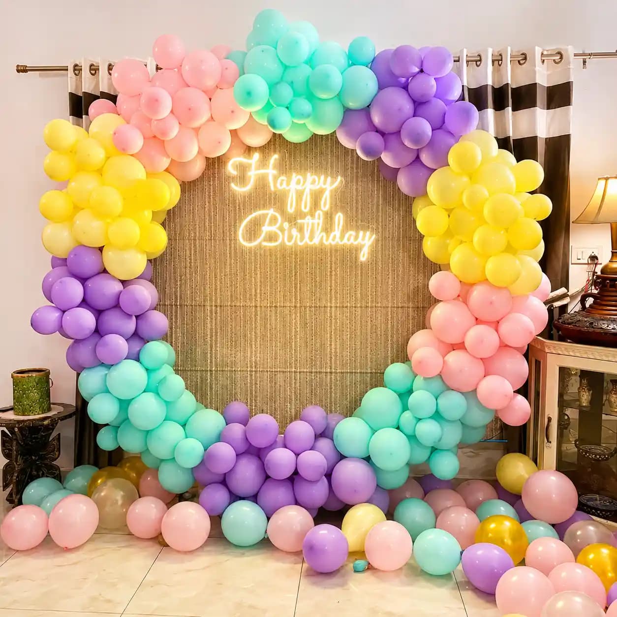 Pastel Ring Decoration
