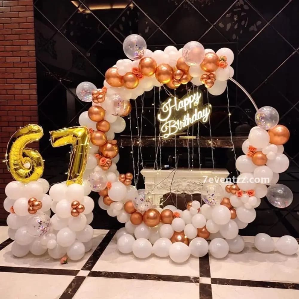 Ring Setup with Led Lights