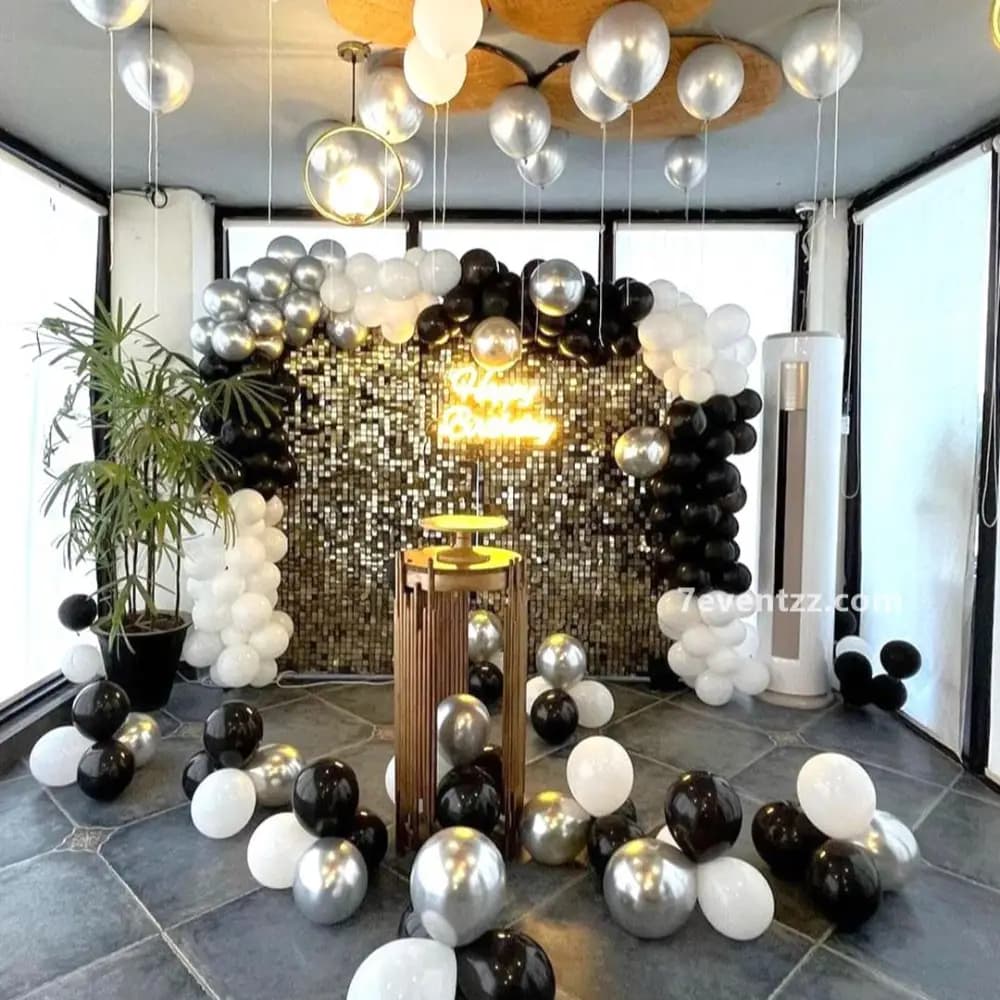 Silver Sequence Premium Decoration