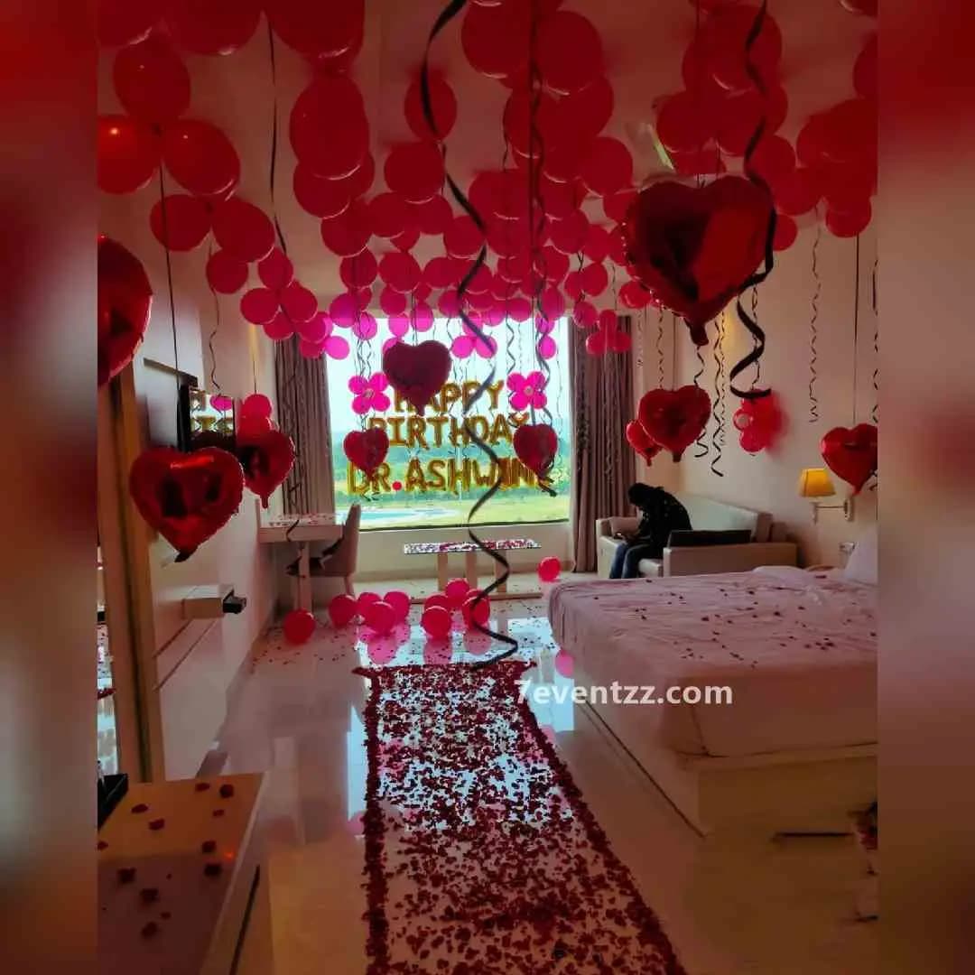 Surprise Romantic Birthday Setup