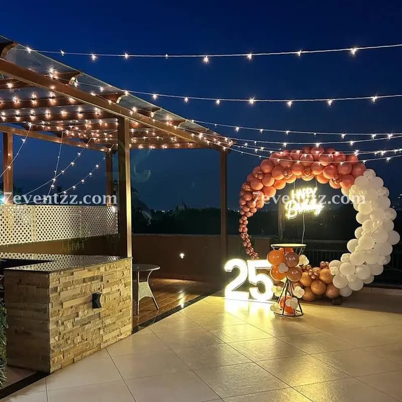 Terrace Light Setup