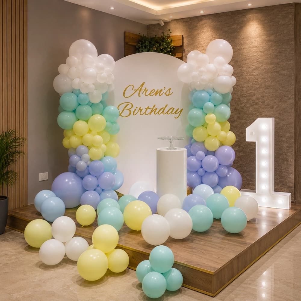 Cartoon Party Setup