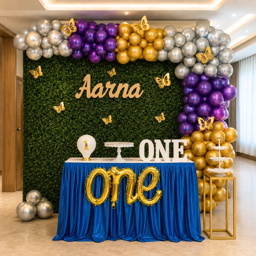 1st Birthday Stage Theme